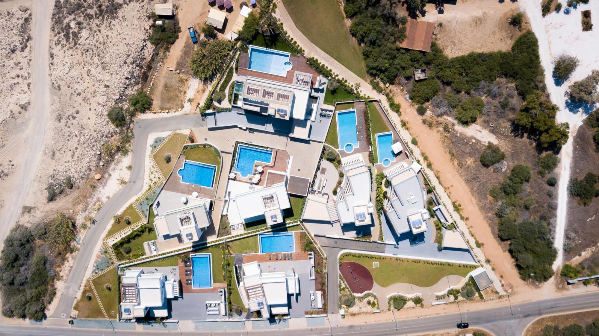 Sea Pearl Beachfront Villas - Breeze Ayia Napa Exteriör bild